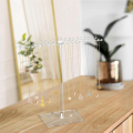 Acrylic Necklace Organizer, Clear Necklace Holder Stand. 