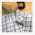Simple Modern Plaid Dining Table Runner Placemats Upscale Fabric Coffee Table Flag Bed Runner. 