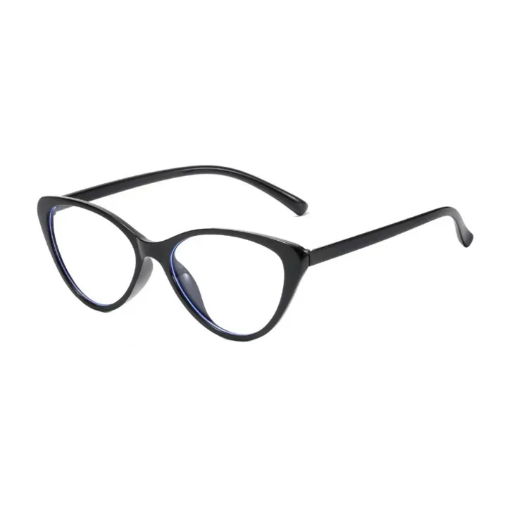 Epoch Ultra-light Blue Light Glasses Stylish Blue Light Blocking Glasses for Eye Protection Clear View Kitty Eye Shape Frame Unisex Design Strong Hinge Smooth Transparent Spectacles for Clear for Anti-blue