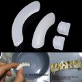 2PCS Silicone Molding Fixing Bars For Fitting Grills Mold In Teeth Gold Grillz.