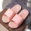 Sole massage plastic slippers for men in summer indoor, bathroom, shower, non slip household, summer men's cool slippers.
