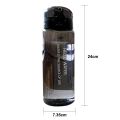 Bottle frosted bottle water bottle 780ml toilet sports transparent water bottle portable gym travel transparent leak-proof.