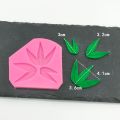 Soft Silicone 3D Mold Sugarcraft Fondant Chocolate Making Bamboo Leaf Panda Mould Cake Bake Decorating Tools Resin Art DIY Form. 