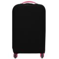【Lejia】Elastic Luggage Suitcase Trolley Case Dustproof for 26-30 Inches (Black). 