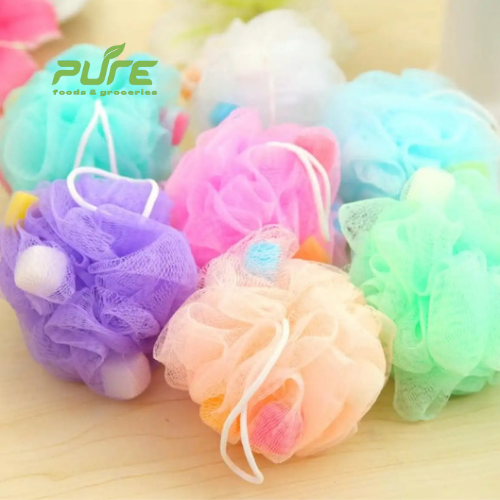 Loofah Flower Bath Shower Wash Sponge - 1 Pcs