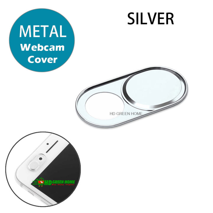 Metal Ultra-Thin Webcam Cover Self-Adhesive Mobile Laptop Front Camera Privacy Protective Cover Slider