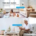 V380 Pro Full Colour Night Vision WiFi 1080P Smart Home Surveillance Camera with Motion Detection Alarm Two Way Talk CCTV Camera Light Bulb. 
