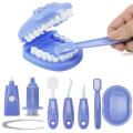 1/9pcs Montessori Educational Toys for Children Early Learning Doctors Role Play Kids Intelligence Brushing Tooth Teaching Aids. 