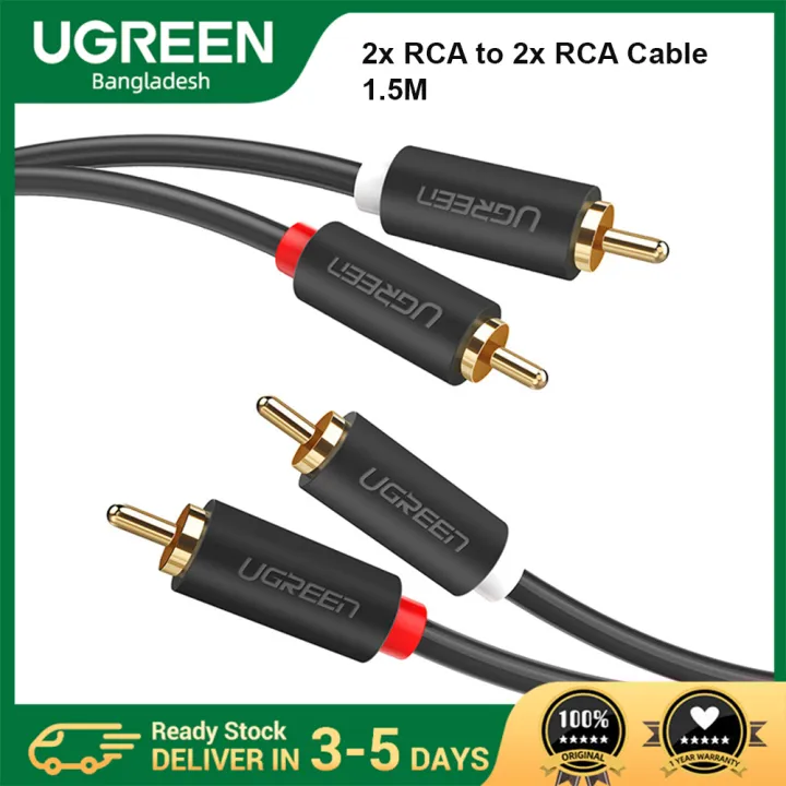 UGREEN%20AV104%202x%20RCA%20to%202x%20RCA%20Cable%20-%201M/1.5M/2M/3M/5M%20-%20UGREEN%202RCA%20Male%20to%202RCA%20Male%20Audio%20Cable%20-%20Jacket:%20Environmental%20PVC%20-%20Gold%20Plated%20Connector%20-%20Tinned%20Copper%20Core%20-%20Image%209