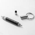 Mini Multifunction Ballpoint Pen Stylus 4 In 1 Metal Screwdriver Touch Screen Tool Pen Small Scale Keychain Pens Gift Accessory. 