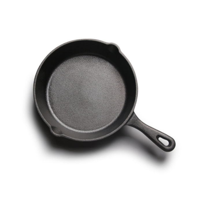 14cm/16cm/20cm/26cm%20Cast%20Iron%20Pan%20Pre-Seasoned%20Cast%20Iron%20Frying%20Pan%20Cookware%20-%20Image%202