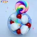 LN【ready stock】Slime Slime Kit Slime for Kids Slime Toy Pop It Fidget Toy Stress Reliever Toys Cartoon Crystal Plasticine Magic Clay Fluffy Foam Cloud Clay Kit Educational Toys for Children1.