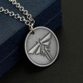The Last Of Us Pendant Necklace The Last Survivors Round Grey Firefly Necklaces For Men Fashion Accessories Jewelery.