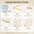 Lanbena Milk Foot Peel Mask Remove Calluses 1Pair.