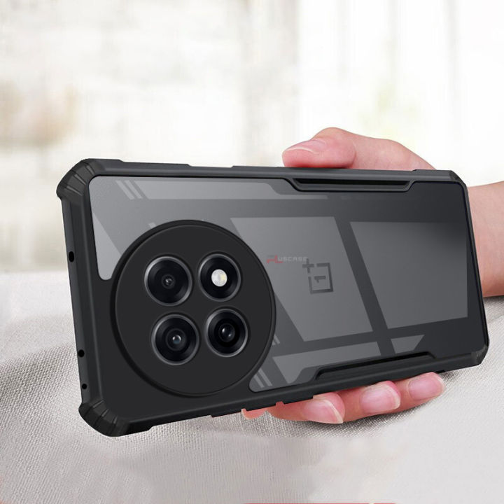 PlusCase%20for%20OnePlus%2013R%205G%20Case%20Air%20Cushion%20Hard%20Clear%20Shockproof%20Back%20Cover%20-%20Image%203