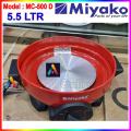 Miyako Double Pot Multi cooker, Electric Curry Cooker With Double Pot, Removable non-stick pan, Automatic cooking and warming system MC-500D (5.5 LTR). 