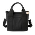 Canvas Crossbody Bag for Women's Multi-compartments Bucket Handbag Large Capacity Ladies Shopping Bag Travel Portable Mommy Bags.