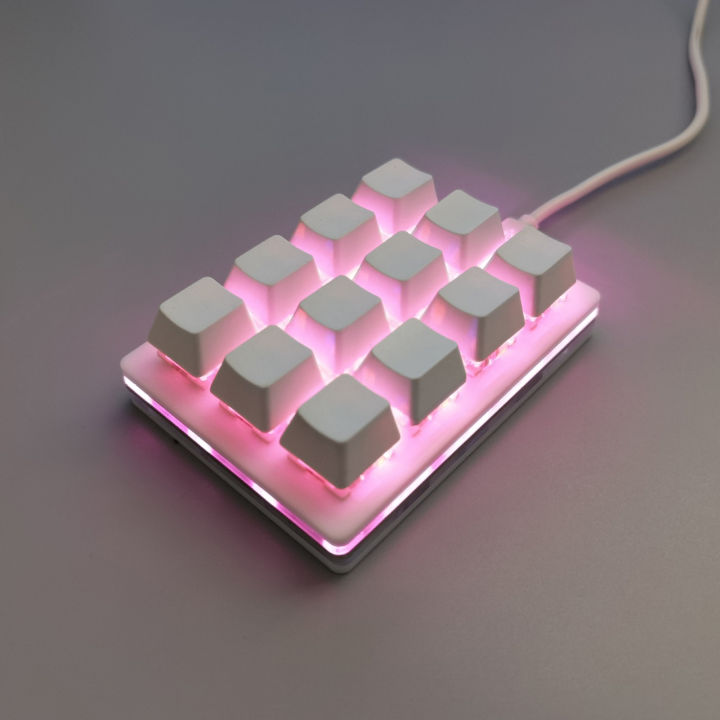 12%20Key%20Mechanical%20Gaming%20Keyboard%20One%20Handed%20USB%20Mini%20Macro%20LED%20Keypad%20-%20Image%203