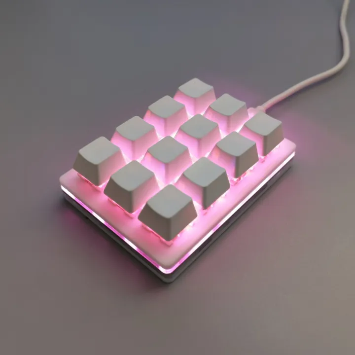 12%20Key%20Mechanical%20Gaming%20Keyboard%20One%20Handed%20USB%20Mini%20Macro%20LED%20Keypad%20-%20Image%203