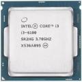 Intel CORE I3 6100 PROCESSOR ( 6TH GENERATION ) 3.7 GHz LGA 1151 Socket 2 Cores 4 Threads Desktop Processor  (Silver). 