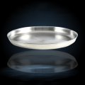SKB 304 Food grade Stainless Steel Plate- 24 cm | 26 cm |.