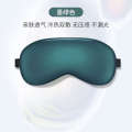 New double sided imitation silk for men women with light blocking mask cold and hot compress ice compress sleep eye mask. 