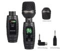 Mini System UHF XLR System Wired to Wireless Microphone Transmitter Microphone Adapter. 