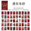 50 Sheets Season of Dreams Series Decorative Sticker INS Scenery Handbook Scrapbooking Material Label Diary Journal Planner. 