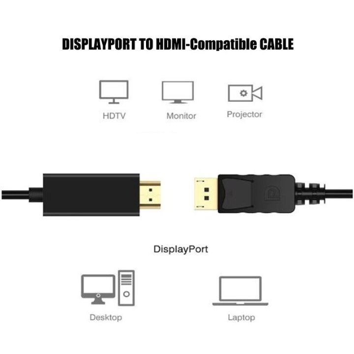 Long%201.8%20Meters%20Display%20Port%20DP%20Male%20to%20HDMI%20Cable%20Adapter%20Converter%20Cable%20-%20Image%206