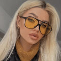 Women Fashion Sun Glasses 2023 Classic Vintage Aviation Sunglasses For Women Men Large Frame Retro 70s Sunglasses Female. 