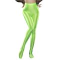Shiny Open Crotch Tight Pencil Pants Hollow Out Yoga Leggings Sheer See Through Oil Glossy Elastic Shaping Pants Candy Color. 