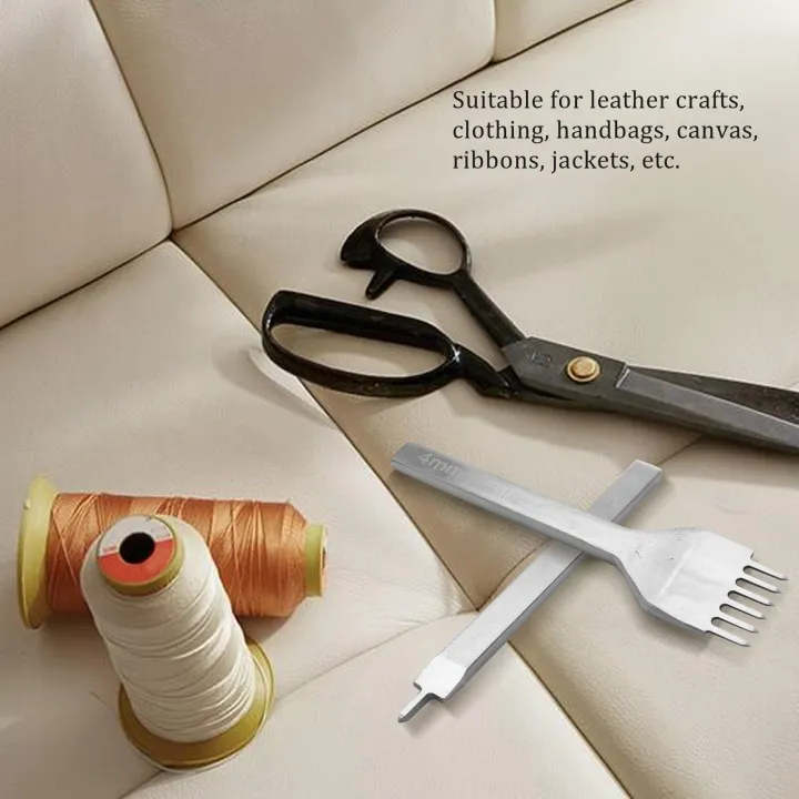Leather%20Stitching%20Chisel%20Set,%20Lacing%20Stitching%20Punch,%20Stitching%20Groover%20Beveler%20and%20Sewing%20Needles,%20Leather%20Crafts%20Tool%20-%20Image%202
