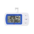 LCD Digital Display Ther-mo-meter Hygrometer High/Low Temperature Alarm Humidity Temperature Meter °C/°F Switchable.
