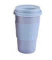 Reusable Bamboo Fibre Ecoffee Cups Eco Friendly Travel Coffee Mugs 12oz 14oz. 
