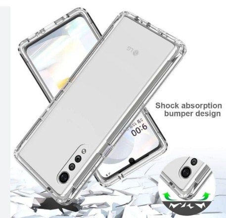 For LG Velvet 4G / 5G / LG G9 Back Case Phone Case Crystal Clear Ultra Thin Slim Fit Soft Tpu Transparent Silicone Rubber Back Cover LG Velvet 4G 5G Back Case Clear Soft Tpu Case For LG Velvet 4G / 5G / LG G9