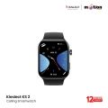 Kieslect KS2 Calling 2.01" FHD AMOLED 3ATM Smart Watch (Double Strap + Protector). 