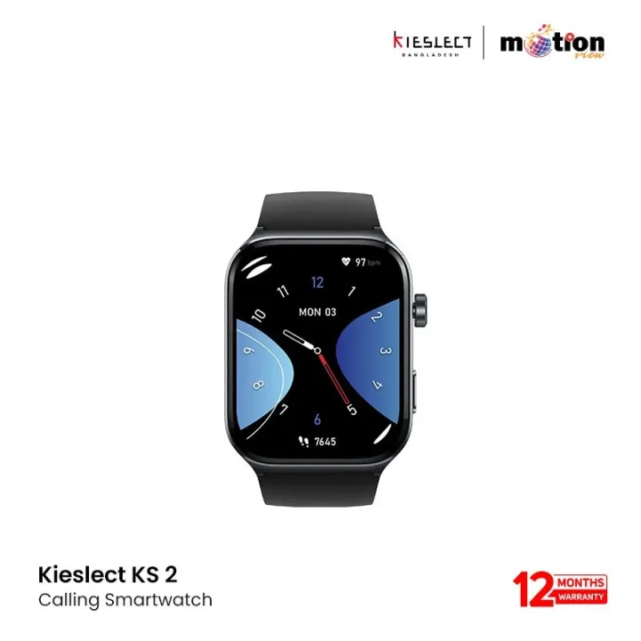 Kieslect%20KS2%20Calling%202.01"%20FHD%20AMOLED%203ATM%20Smart%20Watch%20(Double%20Strap%20+%20Protector)%20-%20Image%202