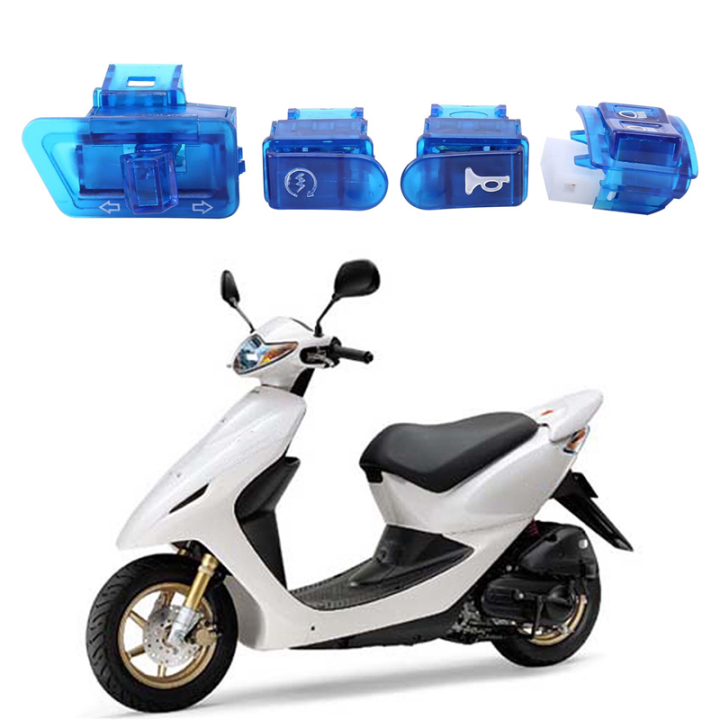 40x%20Motorcycle%20Horn%20Switch%20Button%20Turn%20Signal%20Switch%20Button%20Start%20Button%20for%20AF27%20AF28%20AF34%20AF35%20Blue%20-%20Image%207