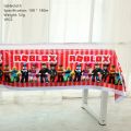 Kids Birthday Gift Bags Roblox Theme Party Supplies Paper Plate Cup Plates Napkin Baby Shower Disposable Tableware Set 145PCS. 