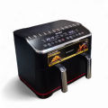 Sharp 8 Liter KF-DF80RT-K3 Double Basket Air Fryer.