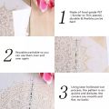 Stencil for Wall & Fashion Painting Template 10in by 8in..