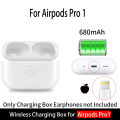 Replacement Original Charging Box for Airpods Pro 1/2/3 Bluetooth Earphone 680mAh Battery Charger Case with LED Indicator Light. 