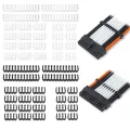 PP Cable Comb Kit Cable Management Tools Wire Organizer Combs for PSU Cable Extension 4 x 24 P / 16 x 8 P / 4 x 6 P. 