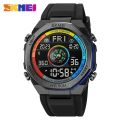 SKMEI 2209 Multifunctional Waterproof LED Watch Sports Electronic Watch Men's Outdoor Sports Compass Electronic Watch.