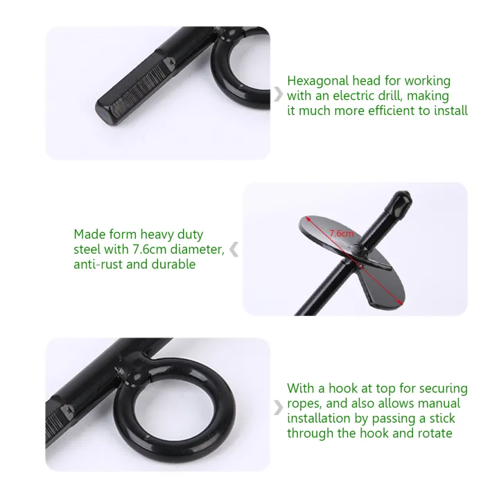 KOGEEK%20Ground%20Anchor%20with%20Hexagonal%20Head%20Heavy%20Duty%20Ground%20Anchor%20Stake%20Anchor%20Hook%20Tent%20Stake%20for%20Securing%20Camping%20Tent,%20Canopies,%20Car%20Ports,%20Sheds,%20Swing%20Sets%20-%20Image%204