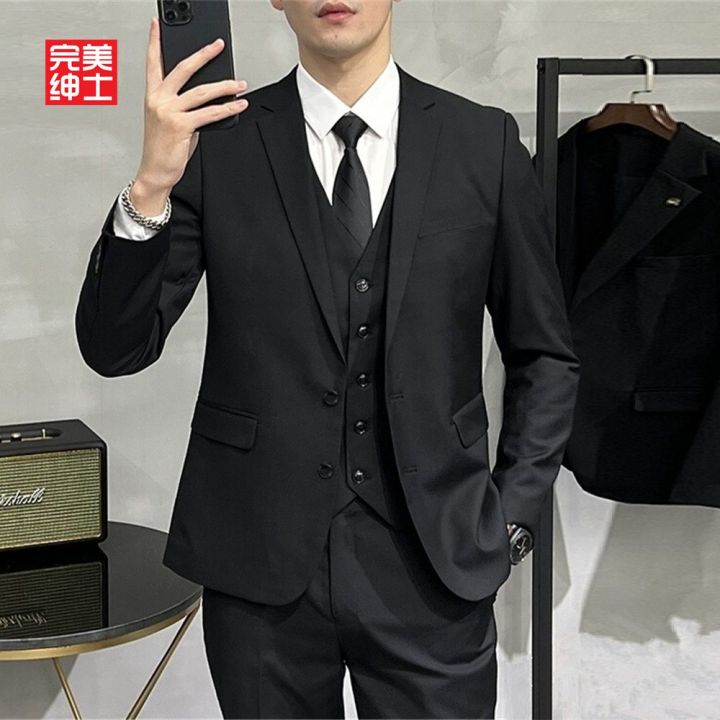 Official%20Men's%20Business%20Suit%20Full%20Set%20Business%20Working%20Work%20Clothes%20Formal%20Wear%20Wedding%20Bridesmaid%20Dress%20Suit%20Men%20-%20Image%202