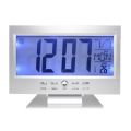 Digital table clock Voice Control LED Snooze Alarm Clock with Date; Time; Temperature Calendar Automatic Back-light - Wall Clock - Wall Clock - wall clock. 