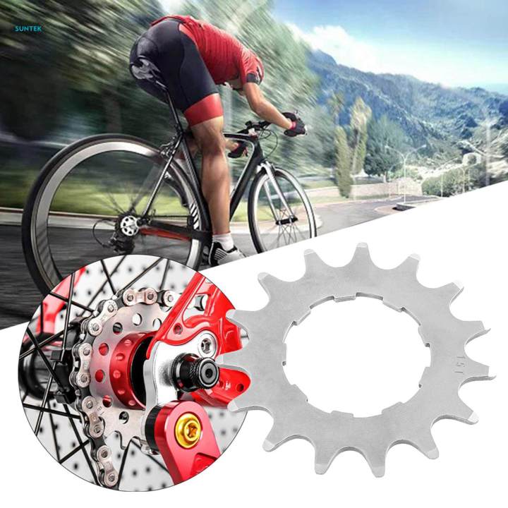 Single Speed Cassette Cog Bike Freewheel Bicycle Refit Parts Components 15T