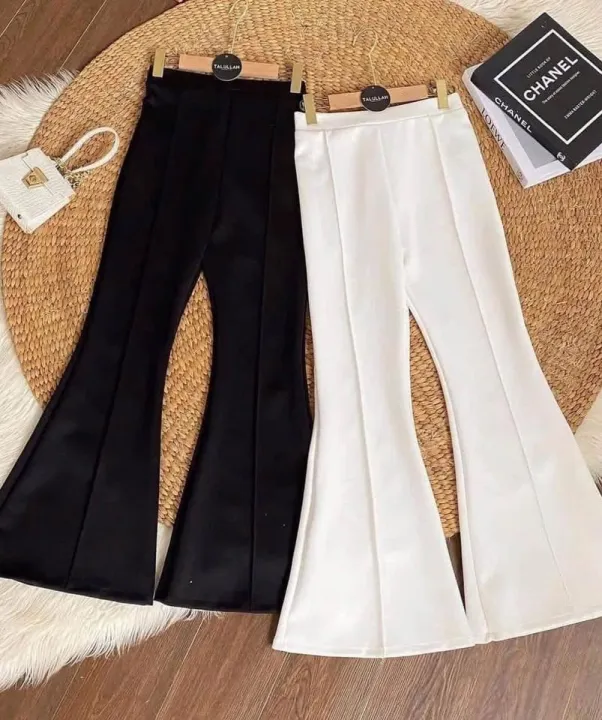 WOMEN%20FLARE%20PANTS%20/%20RIBBED%20COTTON%20/%20HIGH%20WAIST%20PANTS%20-%20Image%208