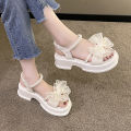 Ladies Shoes on Sale 2023 Fashion Modern Women's Sandals Summer Daily Sandals Women Solid Shoes Ladies Platform Zapatillas. 